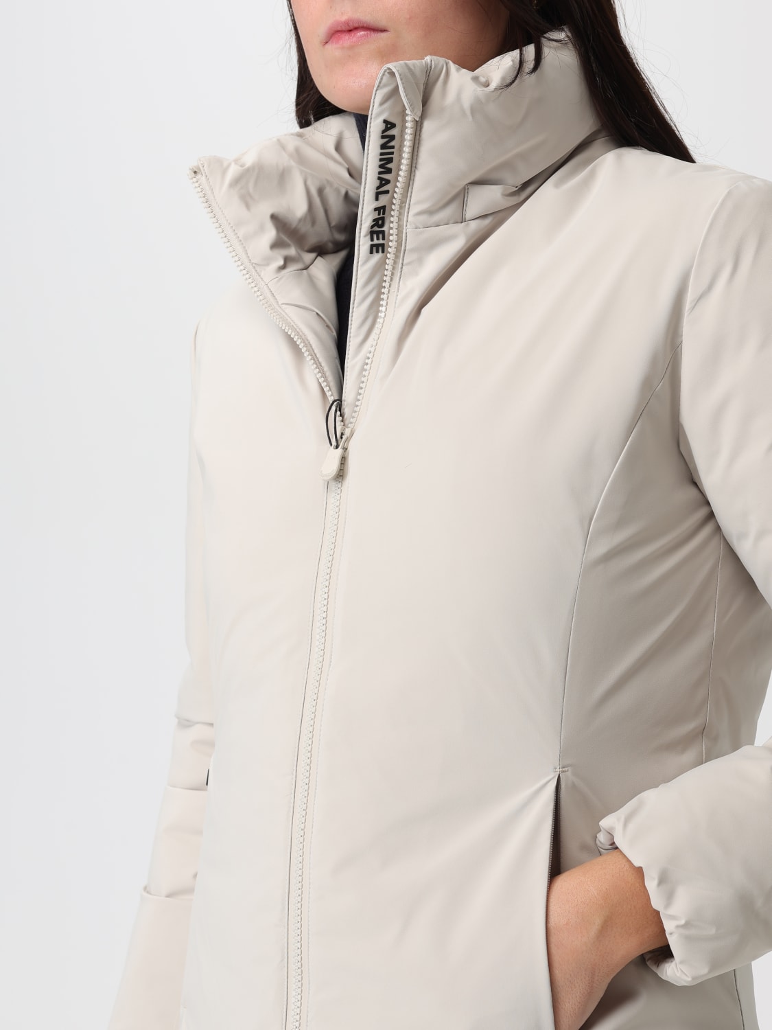 SAVE THE DUCK COAT: Jacket woman Save The Duck, Beige - Img 4