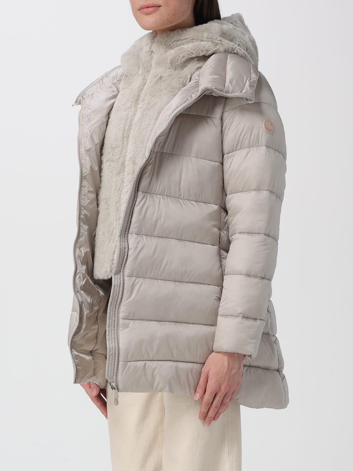 SAVE THE DUCK JACKET: Jacket woman Save The Duck, Beige - Img 3