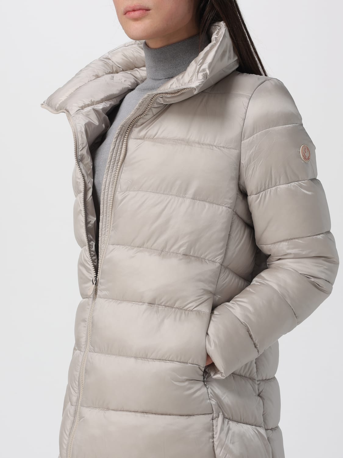 SAVE THE DUCK JACKET: Jacket woman Save The Duck, Beige - Img 4