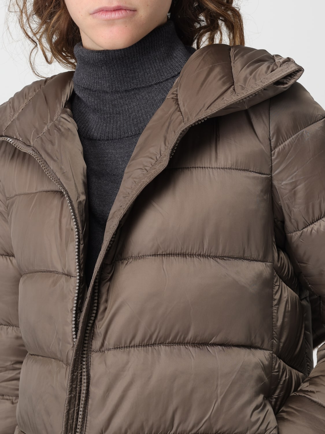 SAVE THE DUCK 外套: 外套 女士 Save The Duck, 焦色 - Img 4