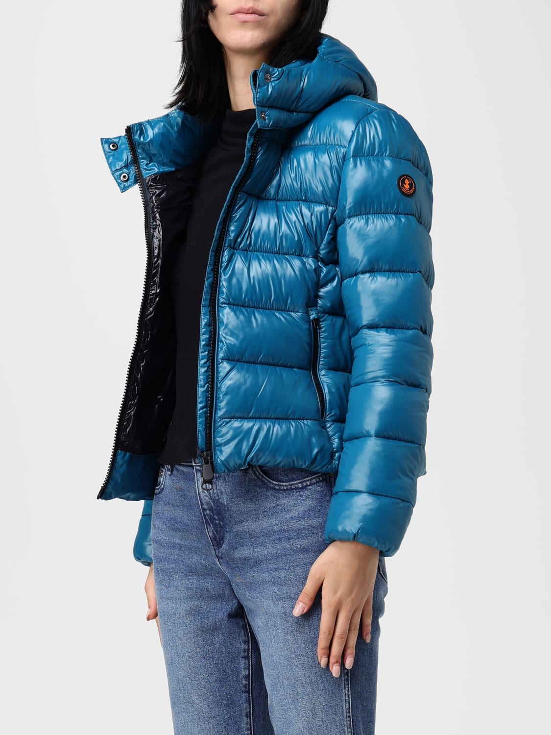 SAVE THE DUCK JACKE: Jacke damen Save The Duck, Blau - Img 3