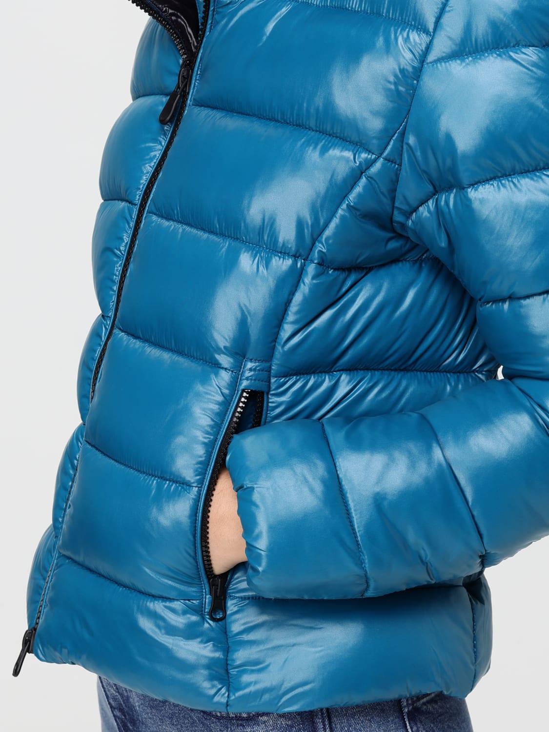 SAVE THE DUCK JACKE: Jacke damen Save The Duck, Blau - Img 4