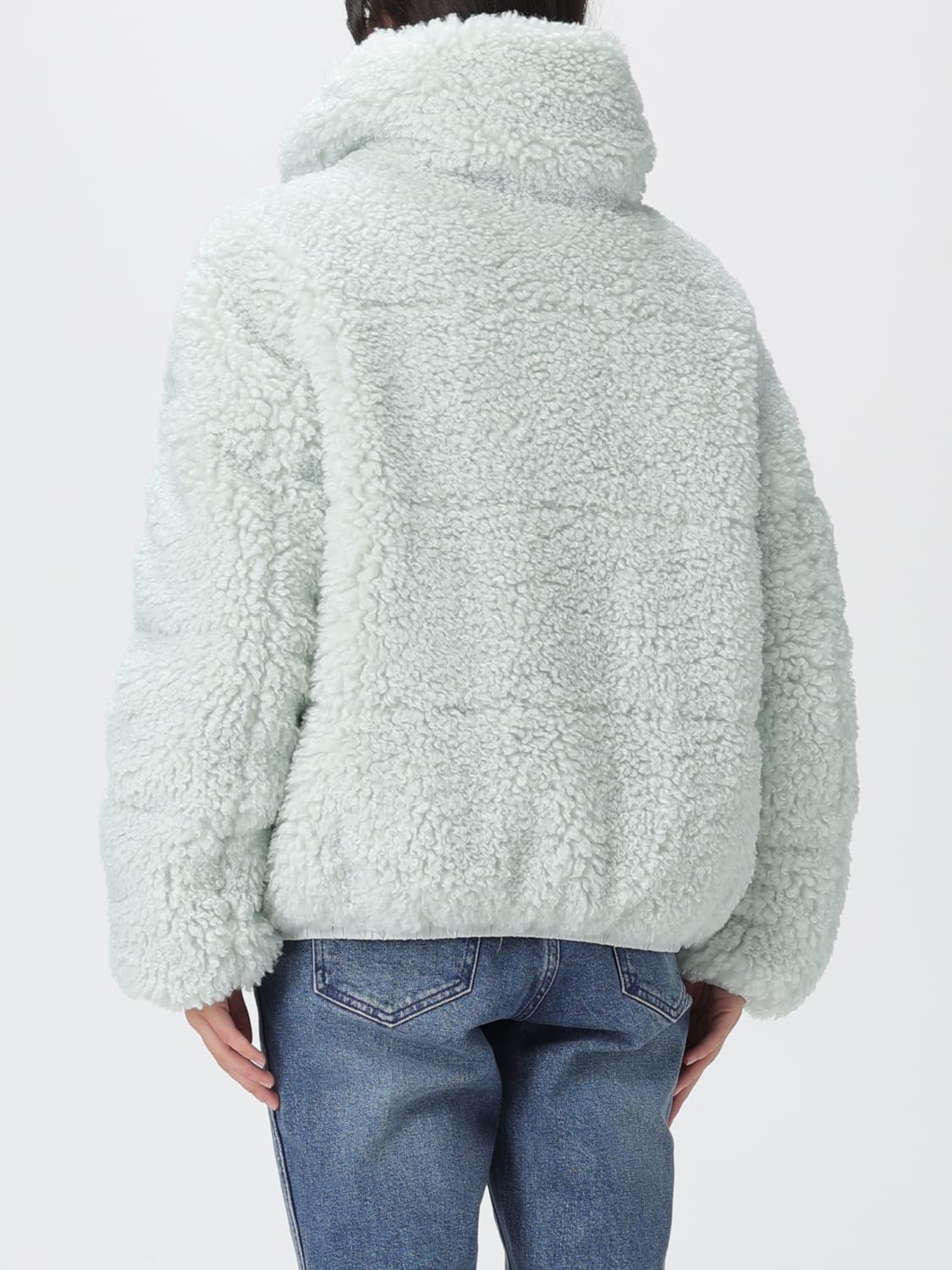 SAVE THE DUCK PELZMANTEL: Jacke damen Save The Duck, Blau - Img 2