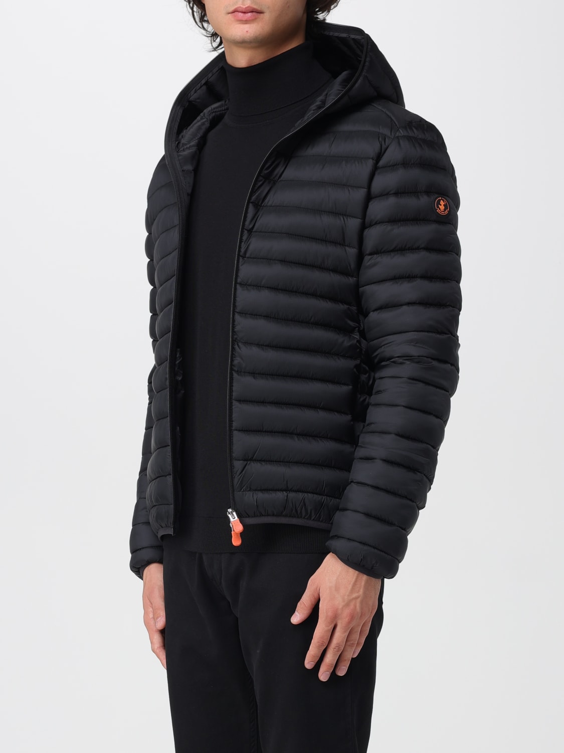 SAVE THE DUCK JACKE: Jacke herren Save The Duck, Schwarz - Img 3