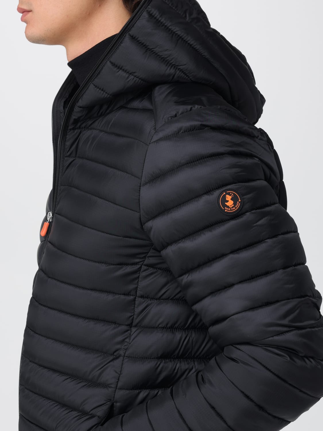 SAVE THE DUCK JACKE: Jacke herren Save The Duck, Schwarz - Img 4