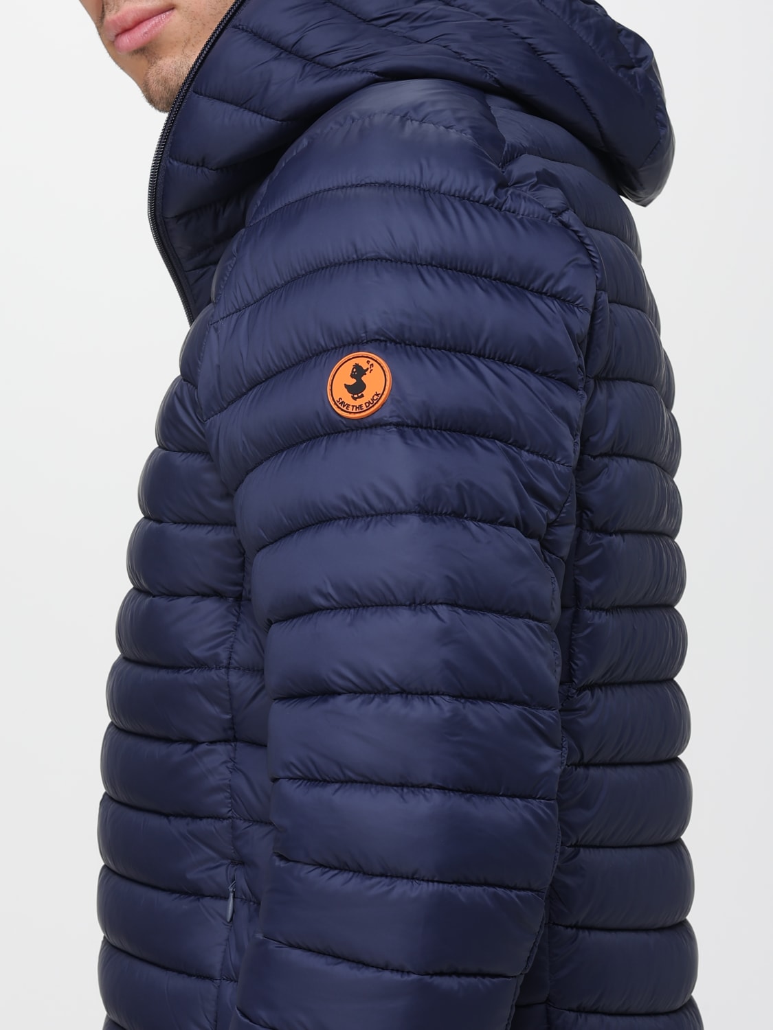 SAVE THE DUCK 外套: 外套 男士 Save The Duck, 海军蓝 - Img 4