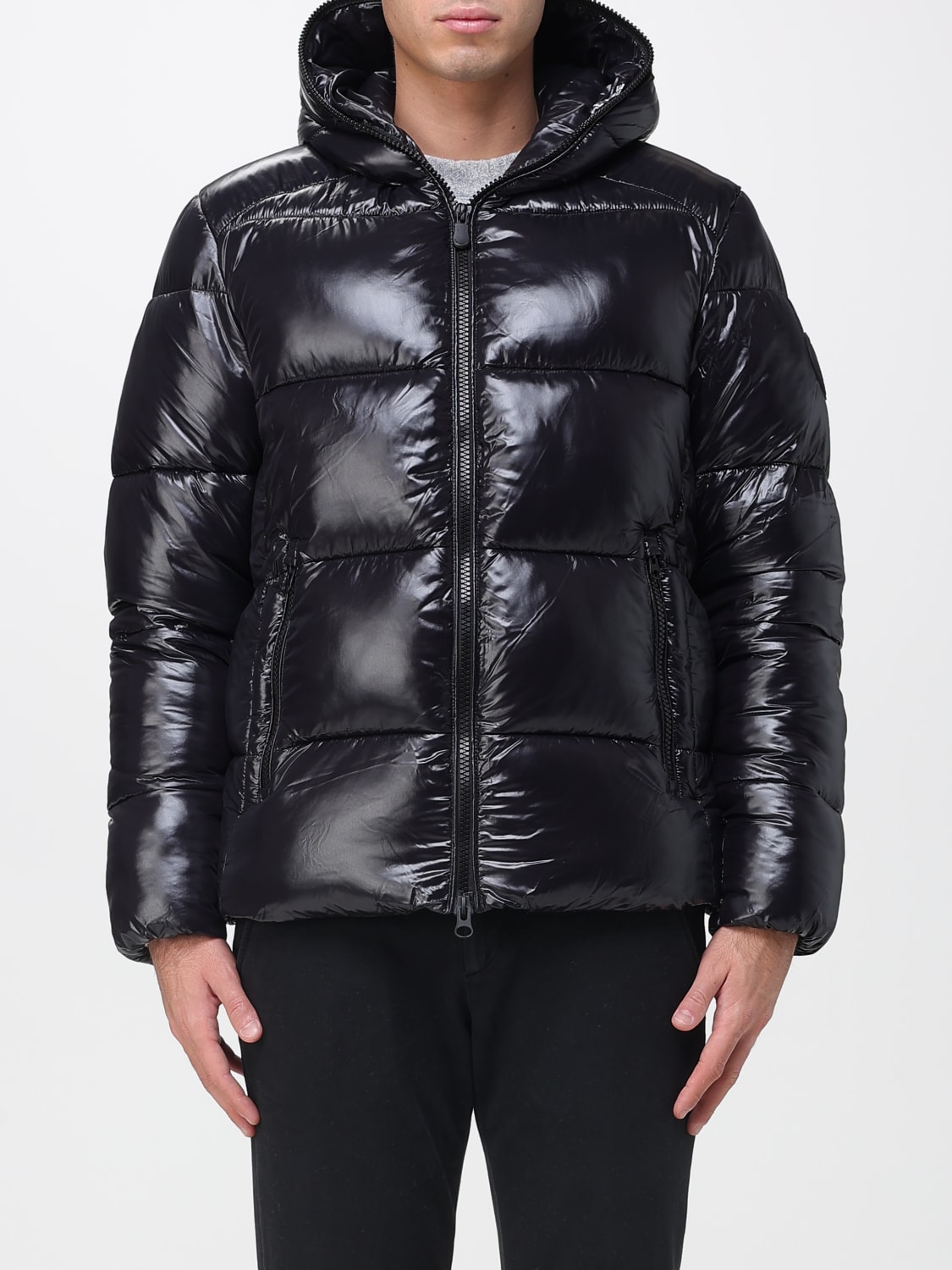 SAVE THE DUCK 外套: 外套 男士 Save The Duck, 黑色 - Img 1