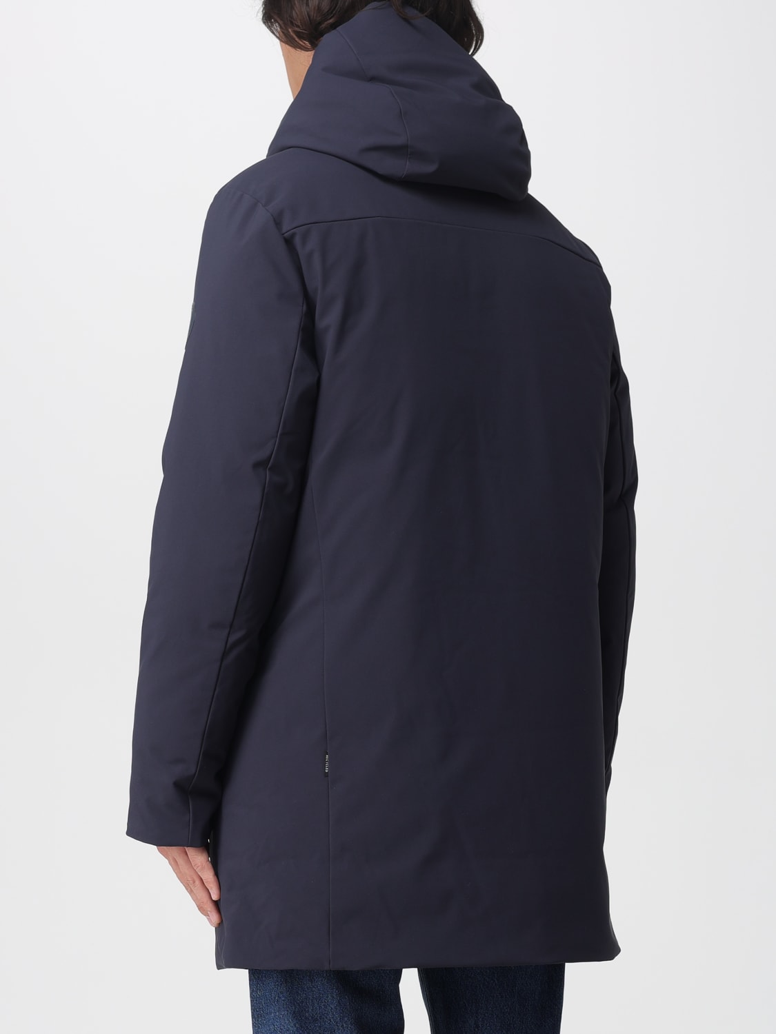 SAVE THE DUCK 大衣: 外套 男士 Save The Duck, 蓝色 - Img 2