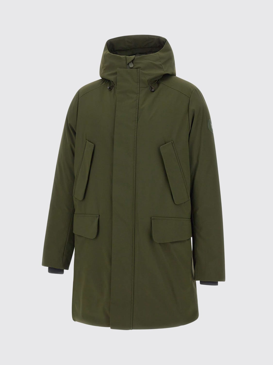 SAVE THE DUCK コート: ジャケット メンズ Save The Duck, グリーン - Img 2