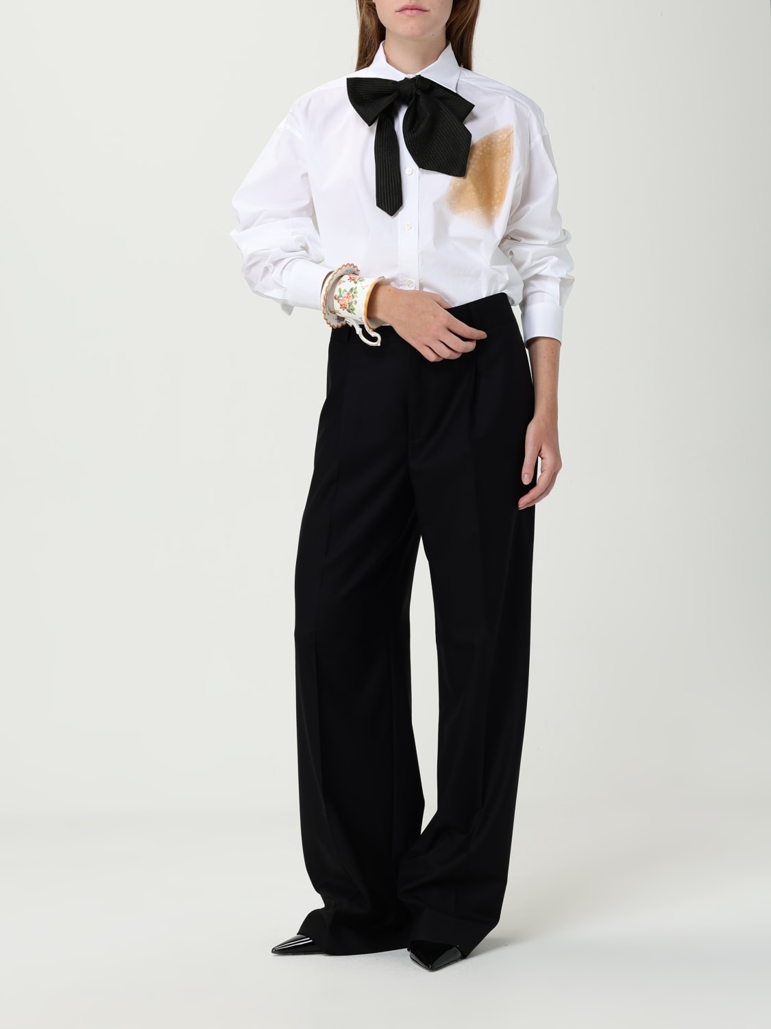MOSCHINO COUTURE PANTS: Pants woman Moschino Couture, Black - Img 2