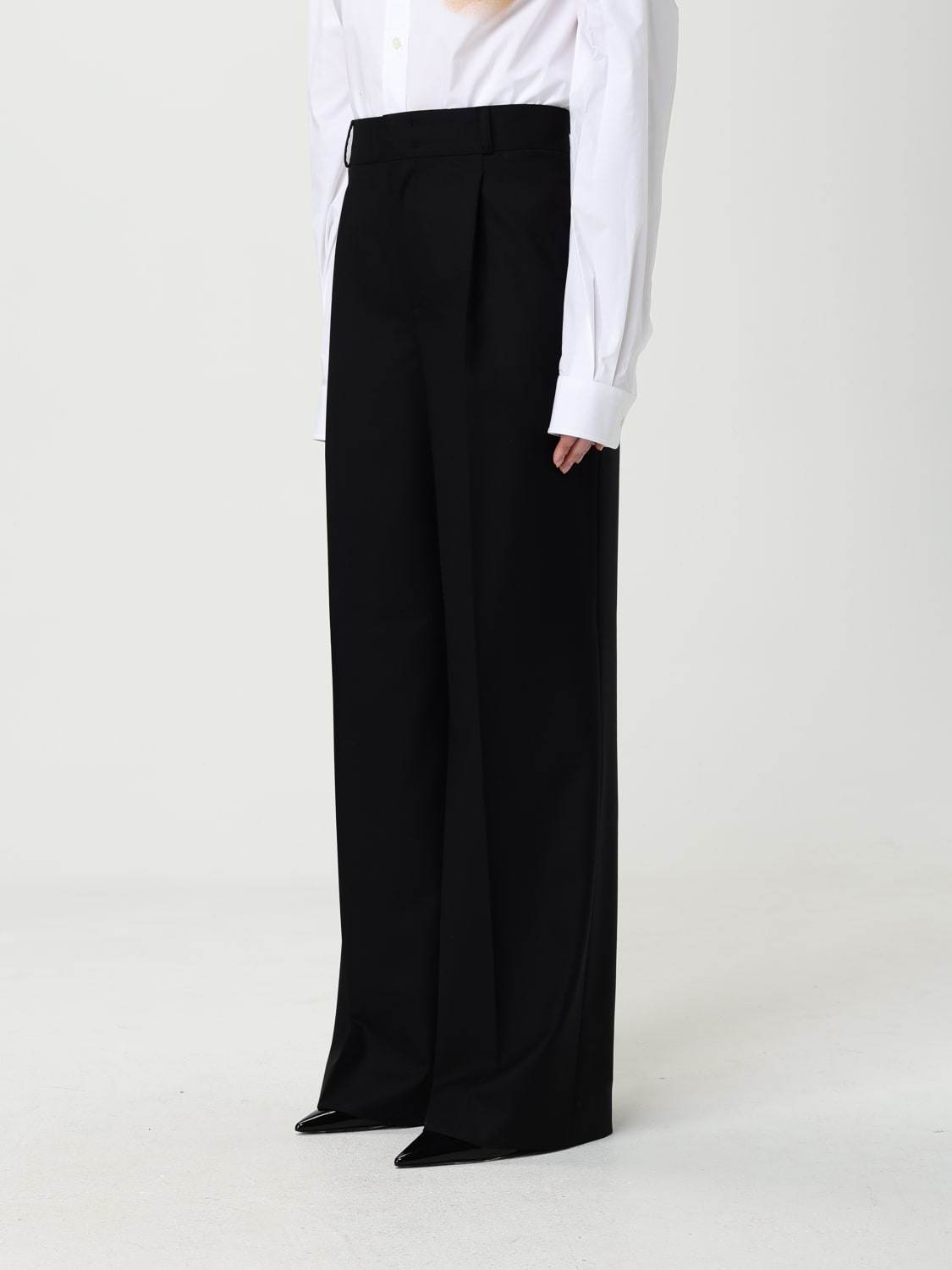 MOSCHINO COUTURE PANTS: Pants woman Moschino Couture, Black - Img 4