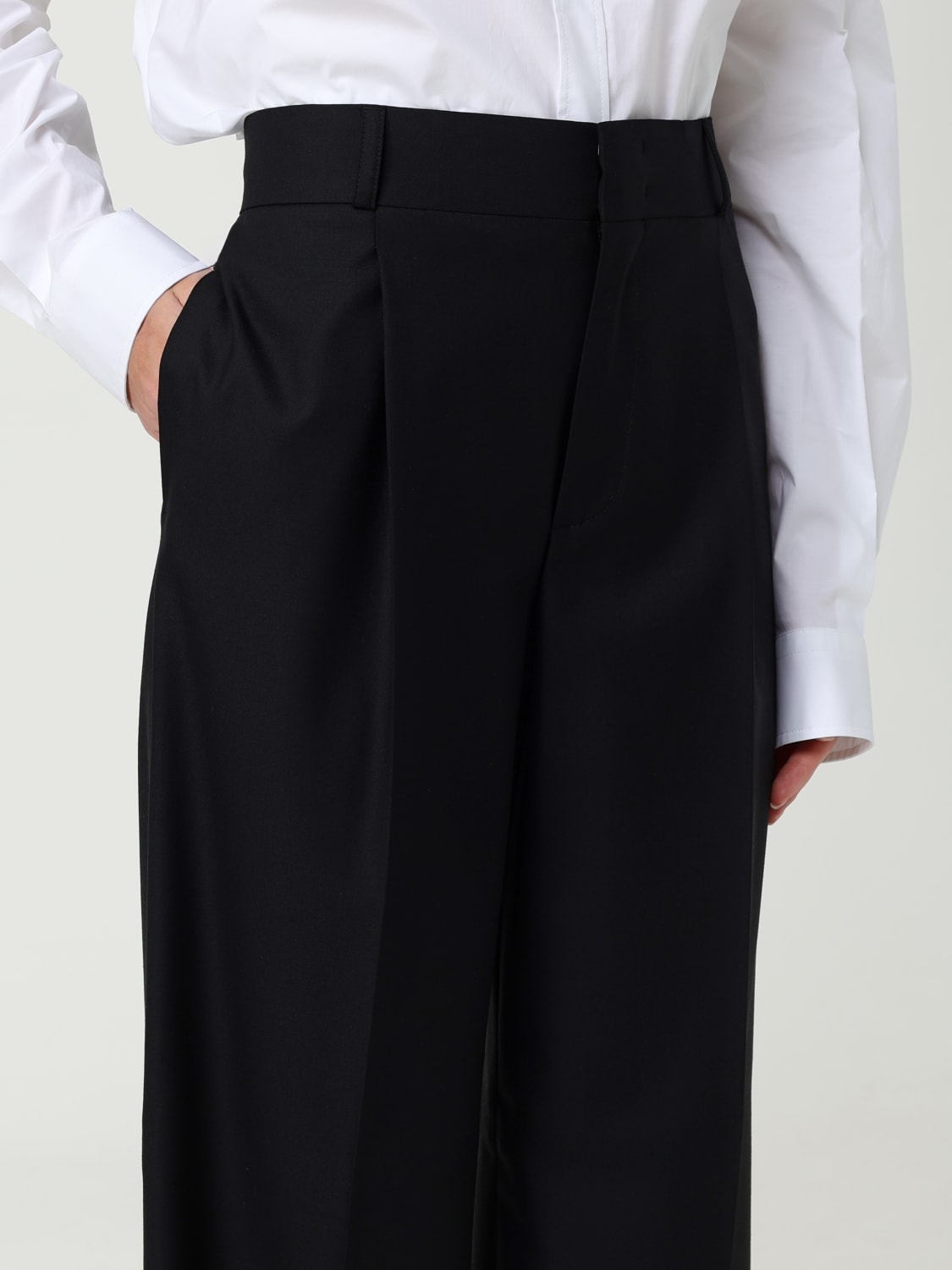 MOSCHINO COUTURE PANTS: Pants woman Moschino Couture, Black - Img 5