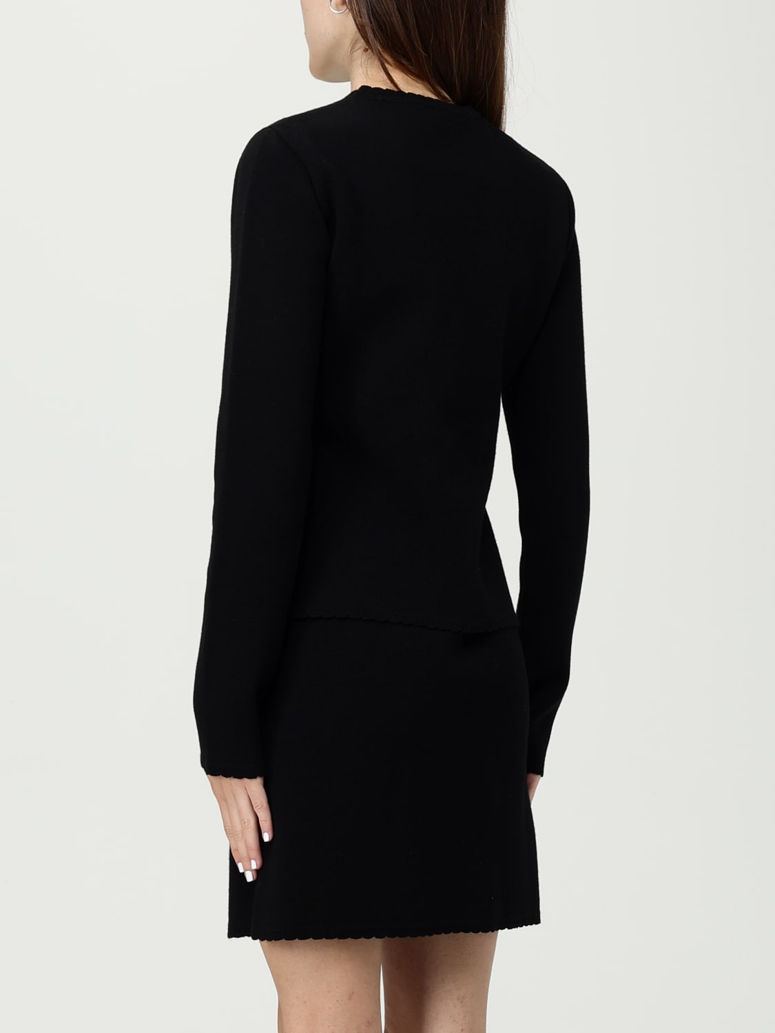 MOSCHINO COUTURE PULLOVER: Pullover damen Moschino Couture, Schwarz - Img 2