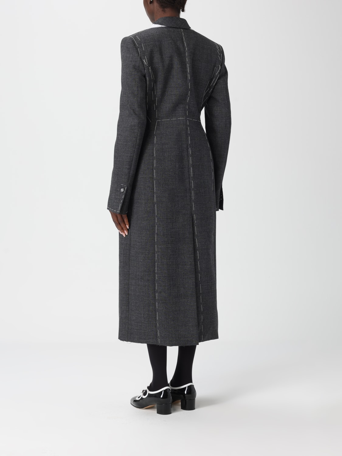 MOSCHINO COUTURE COAT: Coat woman Moschino Couture, Grey - Img 3