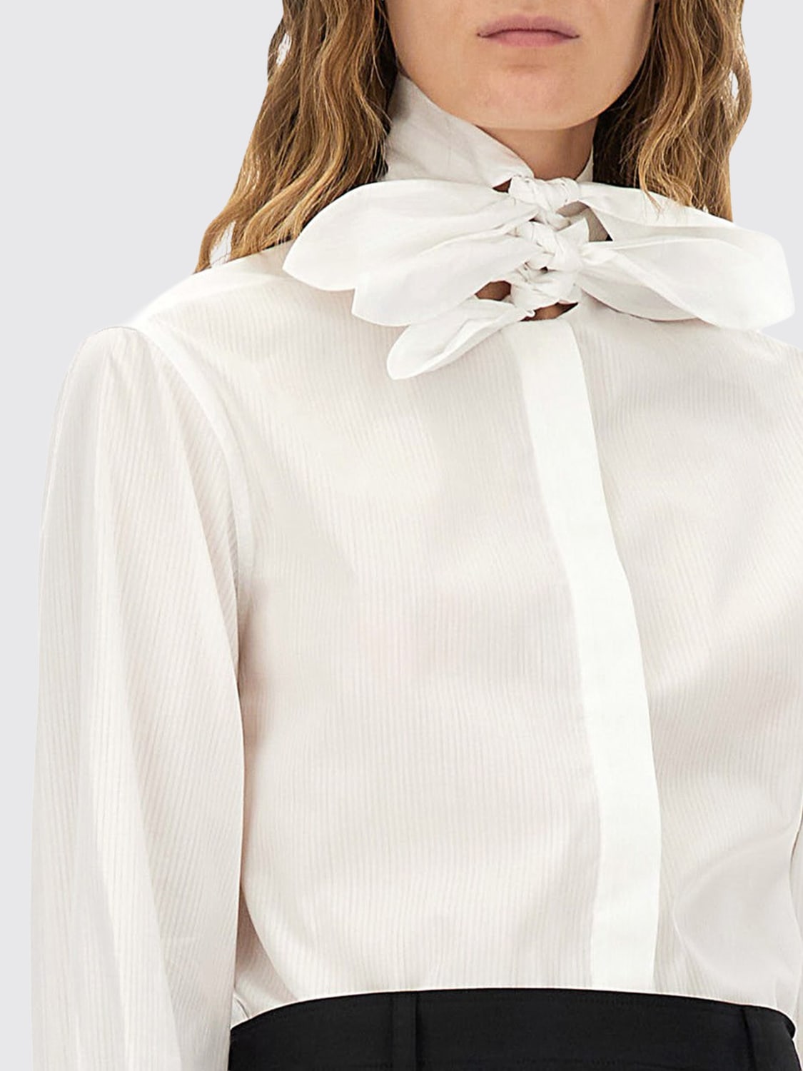 MOSCHINO COUTURE CAMISA: Camisa mujer Moschino Couture, Blanco 1 - Img 4