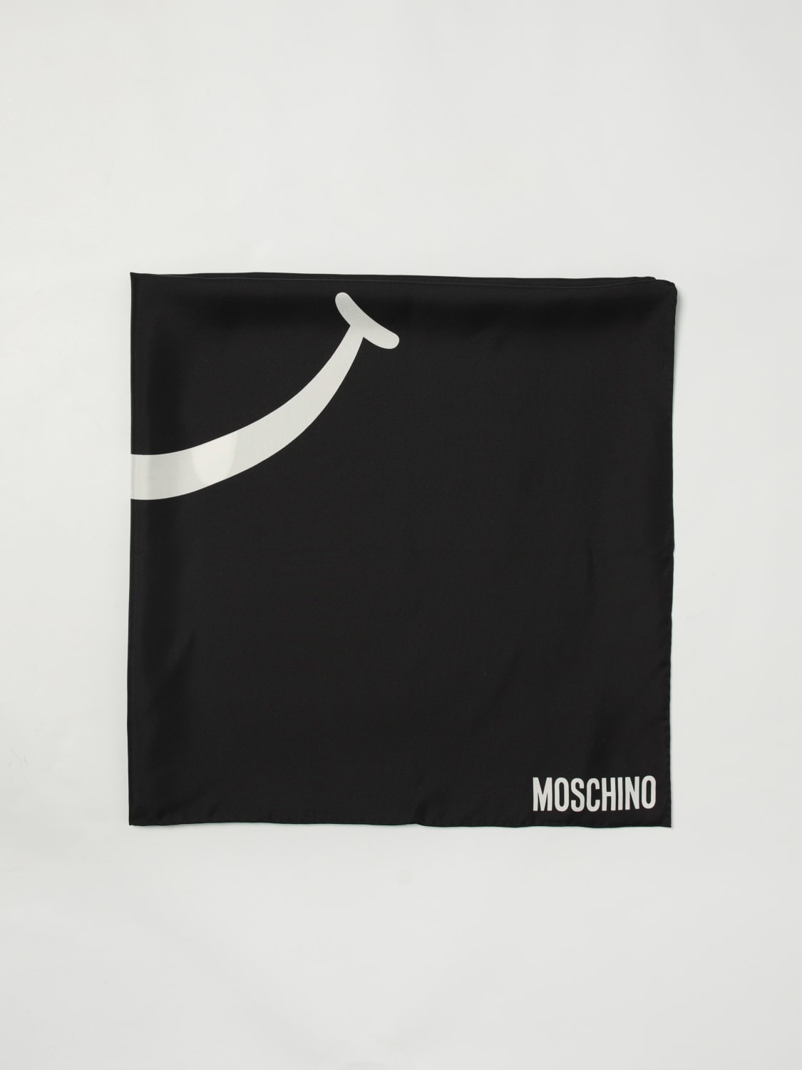 MOSCHINO COUTURE NECK SCARF: Neck scarf woman Moschino Couture, Black 1 - Img 1