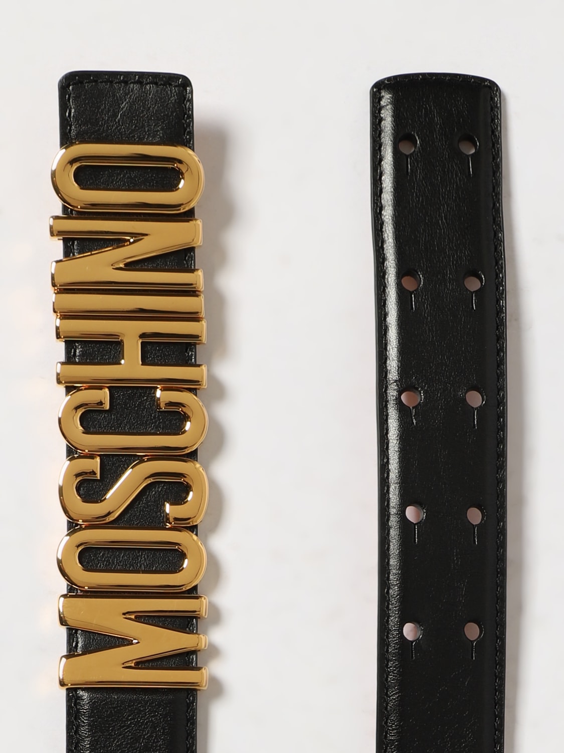 MOSCHINO COUTURE BELT: Belt woman Moschino Couture, Black - Img 3