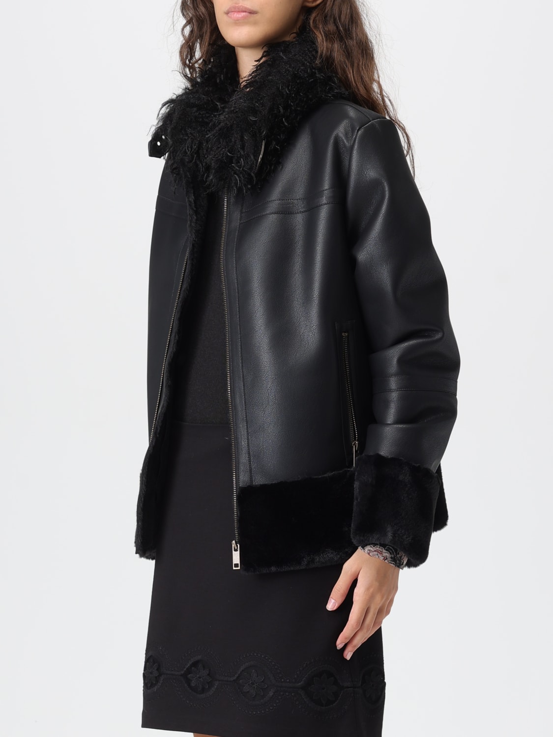 TWINSET JACKET: Jacket woman Twinset, Black - Img 3