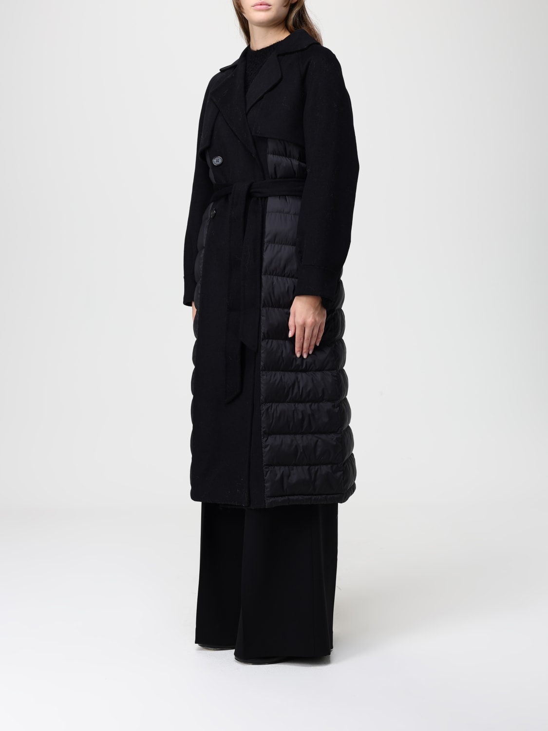 TWINSET COAT: Coat woman Twinset, Black - Img 3