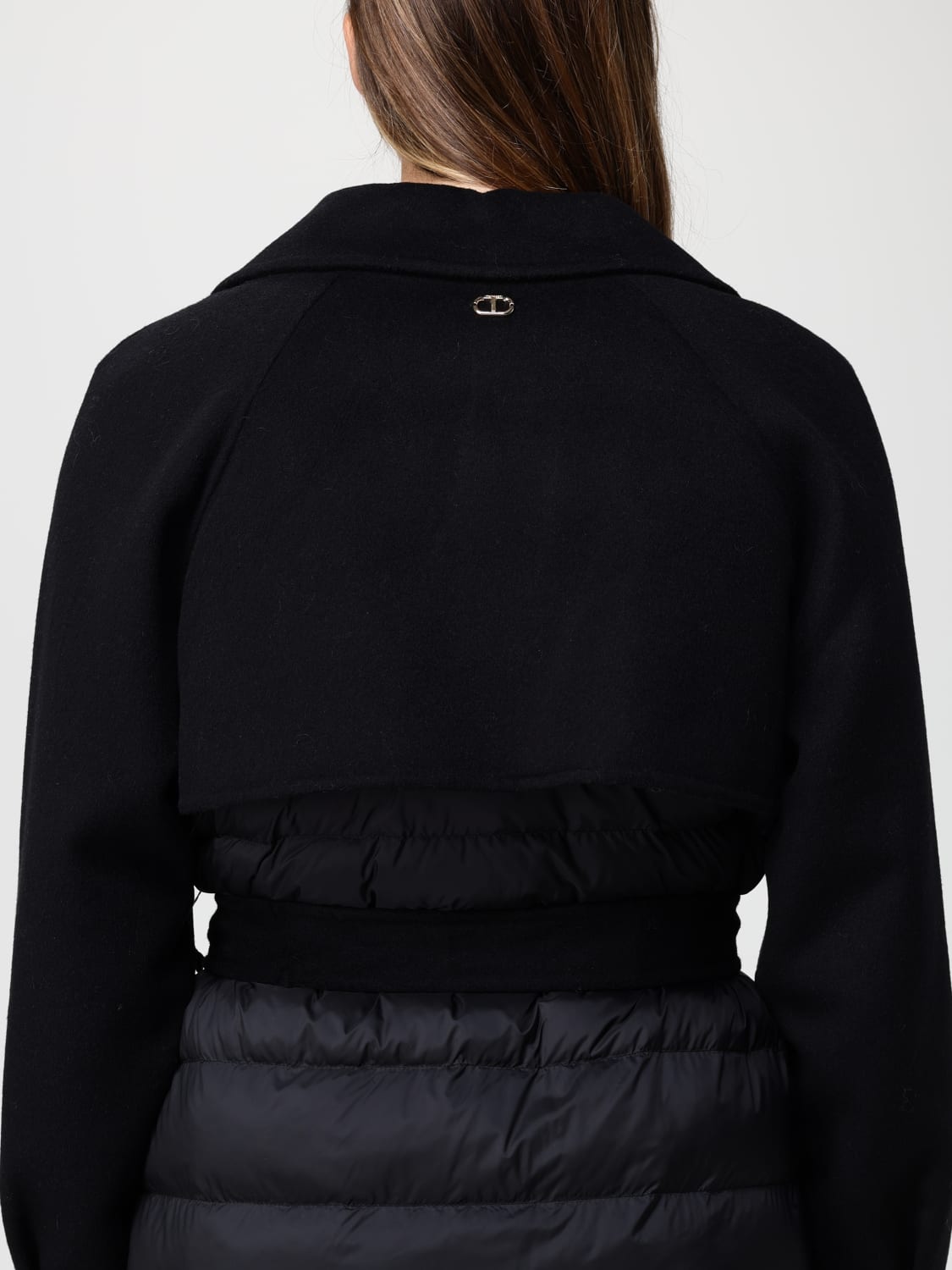 TWINSET COAT: Coat woman Twinset, Black - Img 4