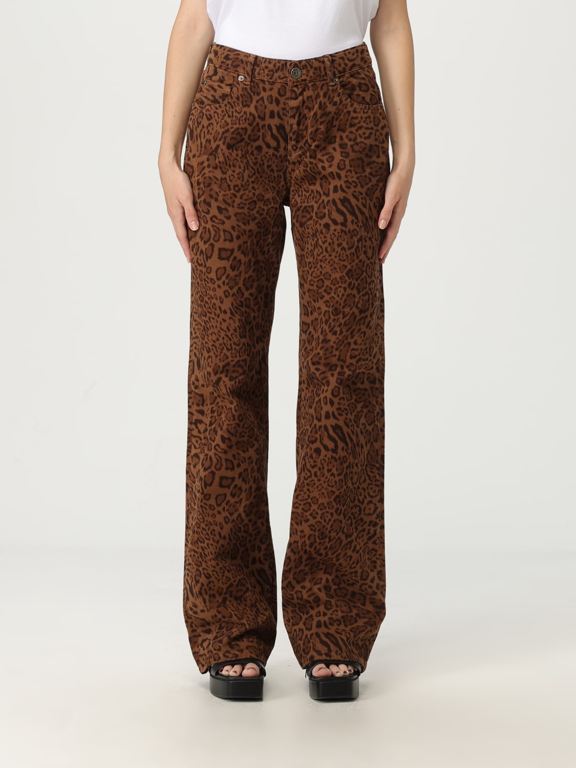 TWINSET PANTS: Pants woman Twinset, Multicolor - Img 1