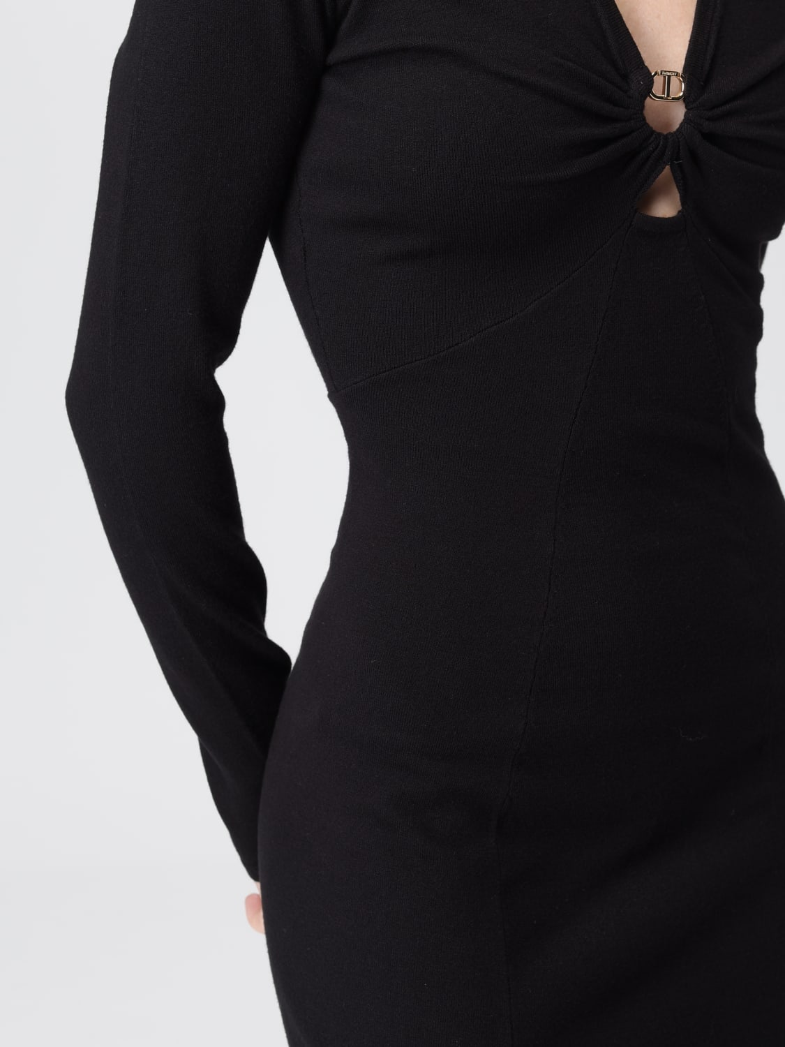 TWINSET DRESS: Dress woman Twinset, Black - Img 3