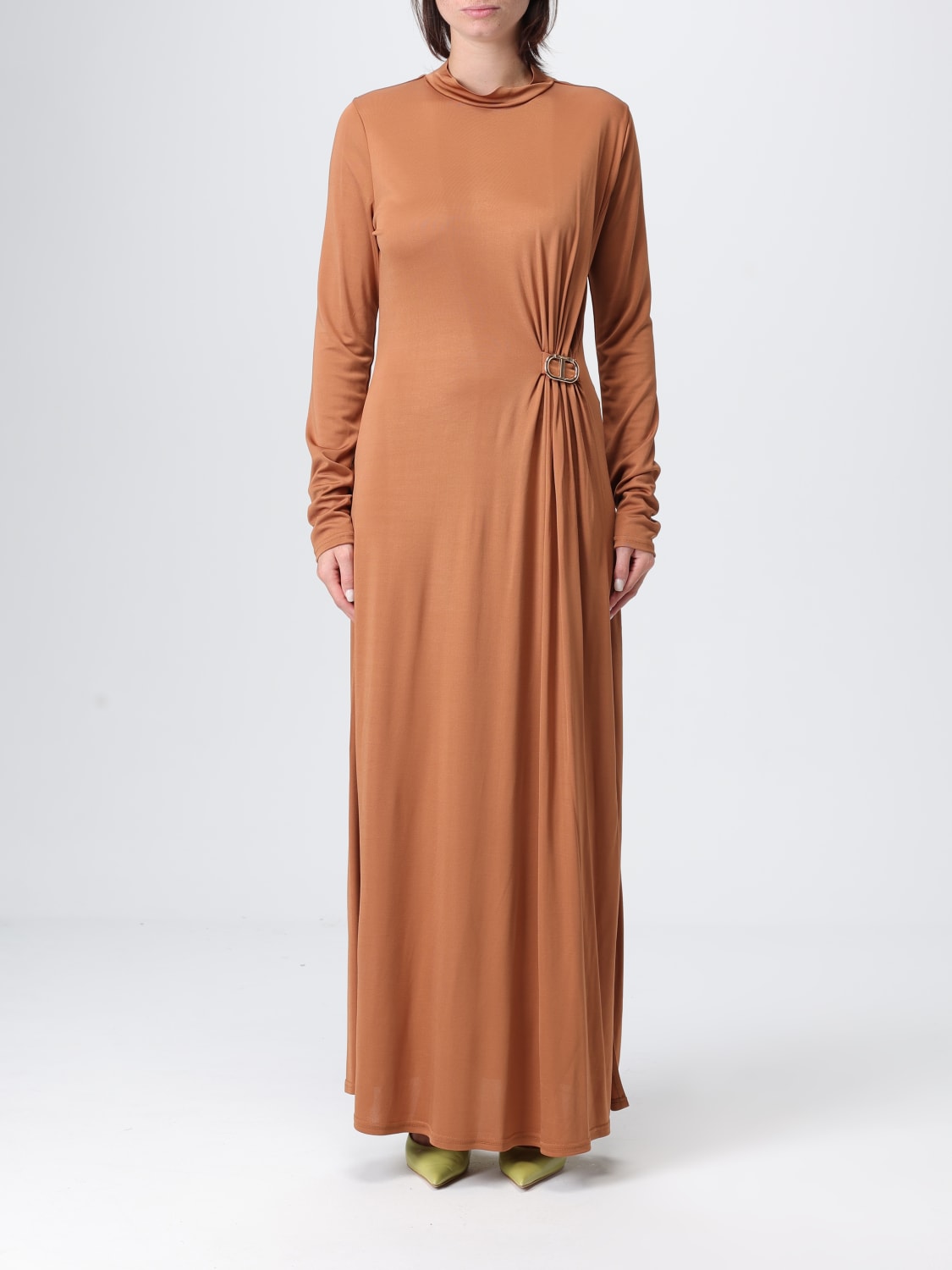 TWINSET DRESS: Dress woman Twinset, Bronze - Img 1