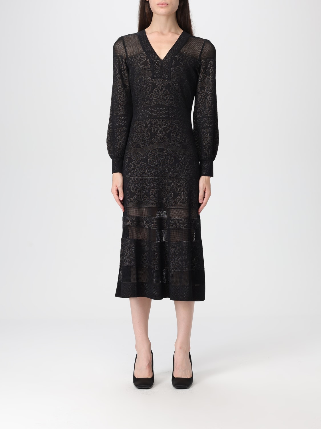 TWINSET DRESS: Dress woman Twinset, Black - Img 1