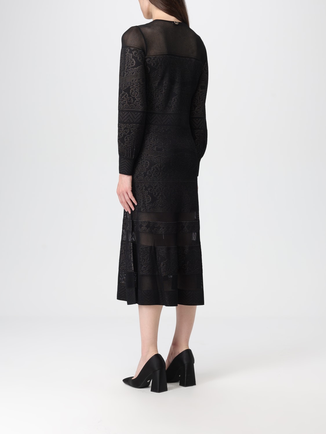 TWINSET DRESS: Dress woman Twinset, Black - Img 2