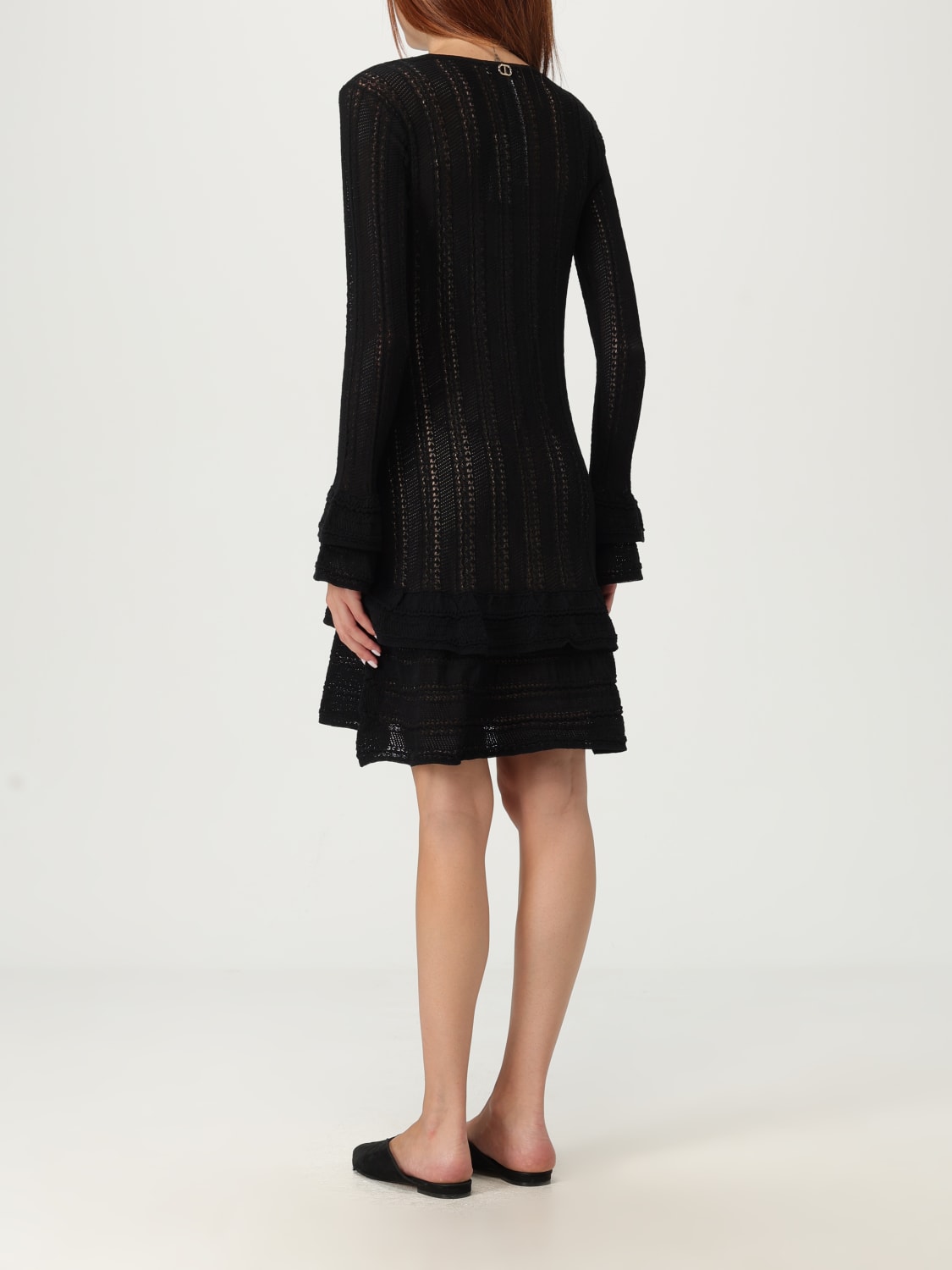 TWINSET VESTIDO: Vestido mujer Twinset, Negro - Img 2