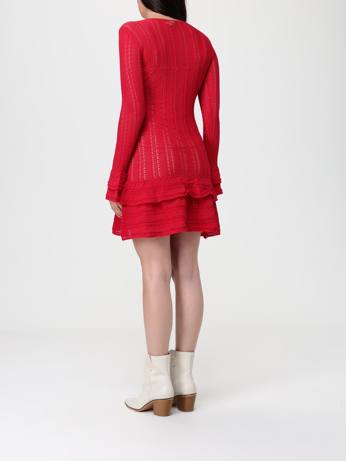 TWINSET DRESS: Dress woman Twinset, Red - Img 2