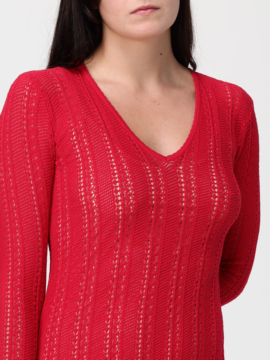 TWINSET DRESS: Dress woman Twinset, Red - Img 3