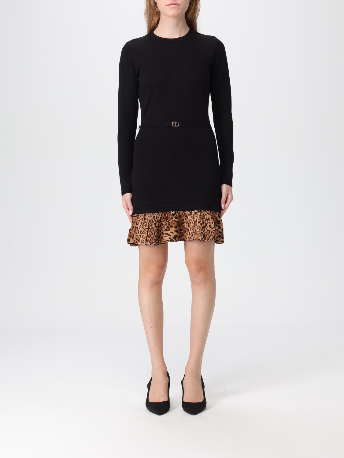 TWINSET DRESS: Dress woman Twinset, Black - Img 1