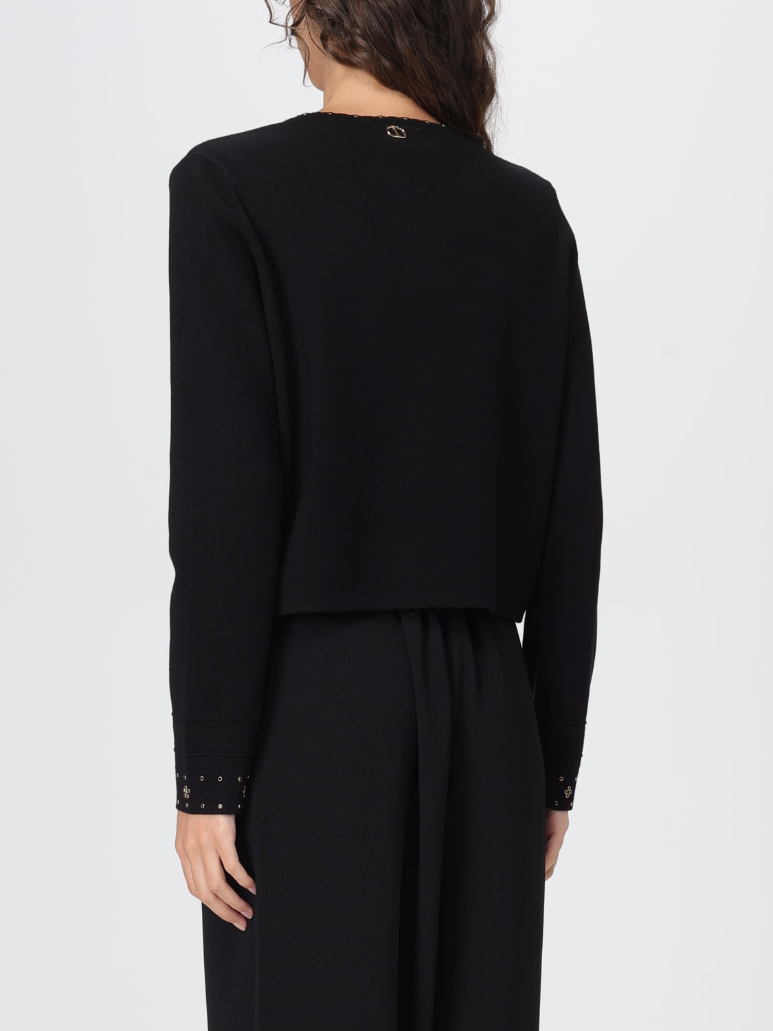 TWINSET SWEATER: Sweater woman Twinset, Black - Img 2