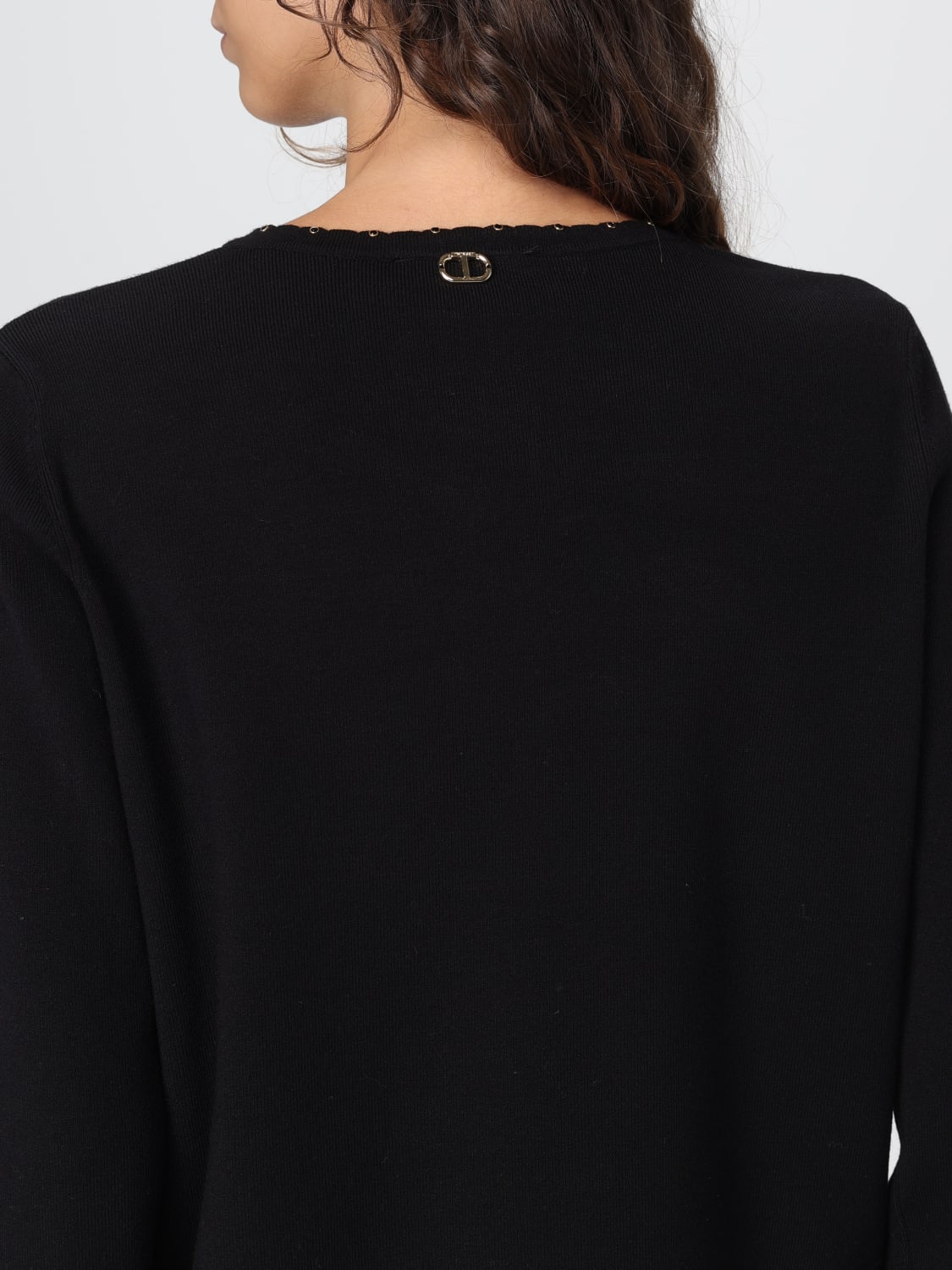 TWINSET SWEATER: Sweater woman Twinset, Black - Img 3