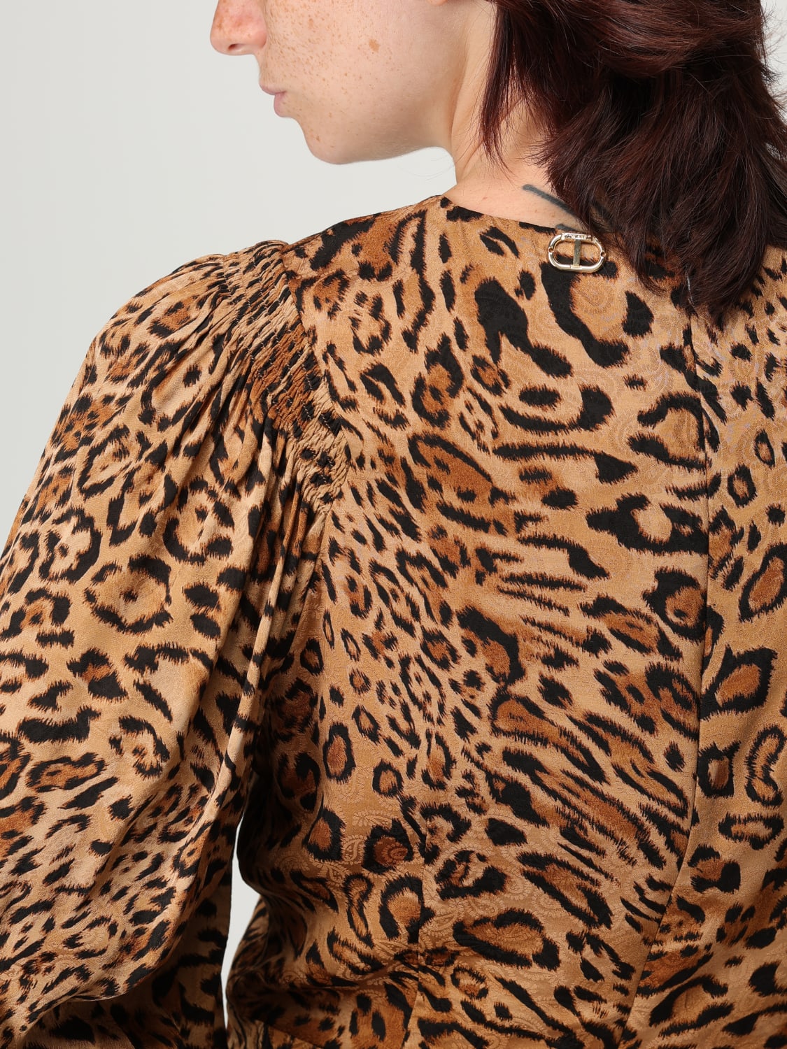 TWINSET DRESS: Dress woman Twinset, Multicolor - Img 3