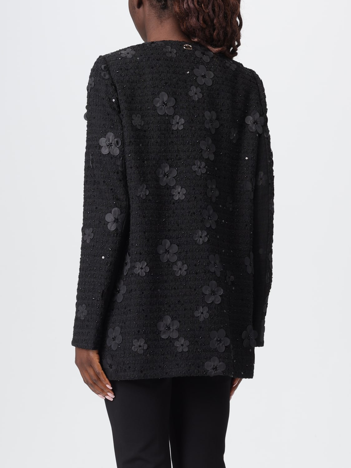 TWINSET COAT: Coat woman Twinset, Black - Img 2