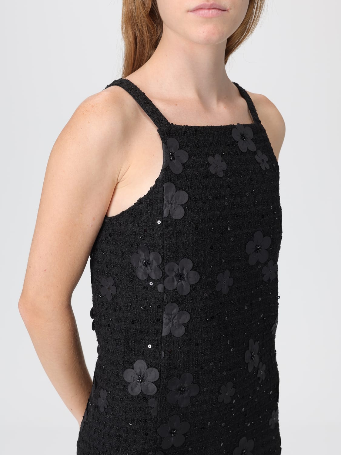 TWINSET VESTIDO: Vestido mujer Twinset, Negro - Img 3