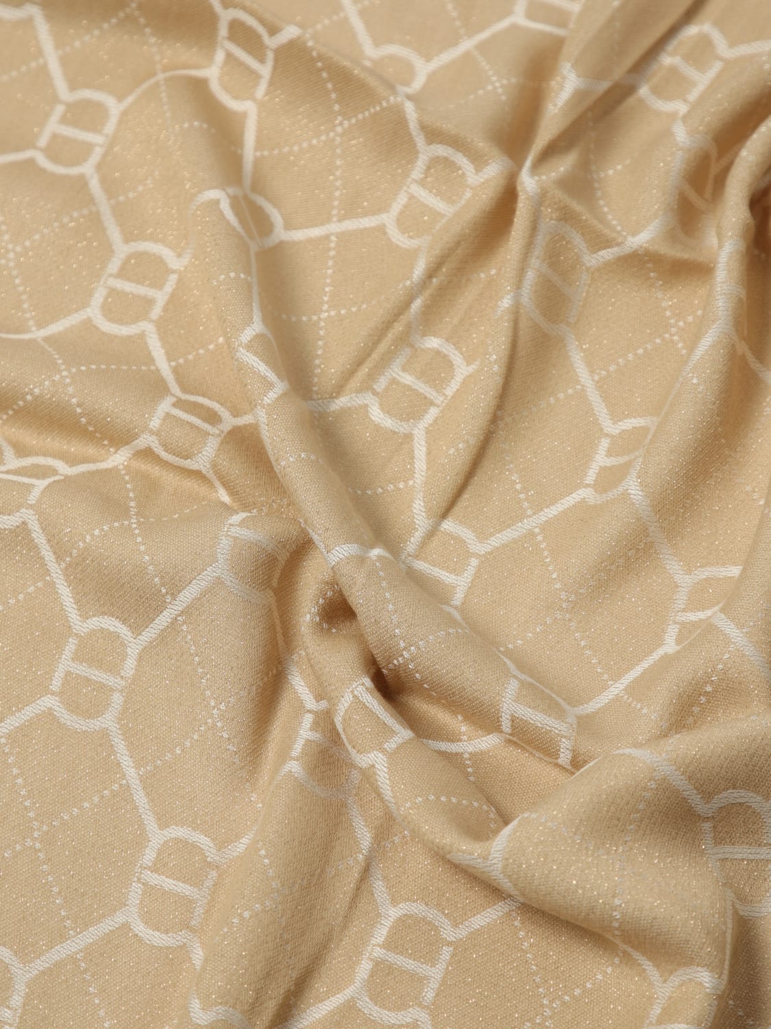 TWINSET SCARF: Scarf woman Twinset, Beige - Img 3