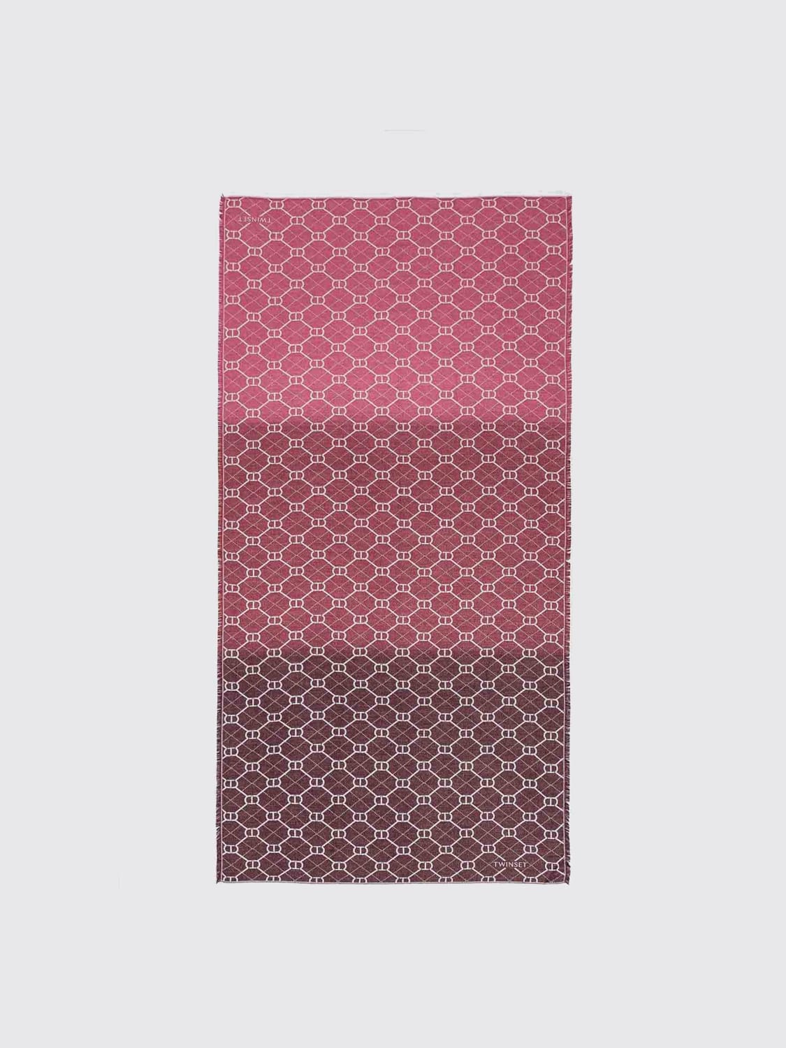 TWINSET SCARF: Scarf woman Twinset, Burgundy - Img 1