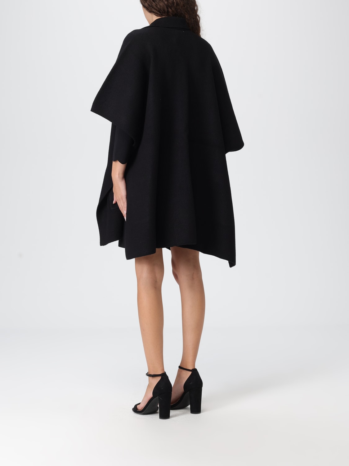 TWINSET COAT: Scarf woman Twinset, Black - Img 2