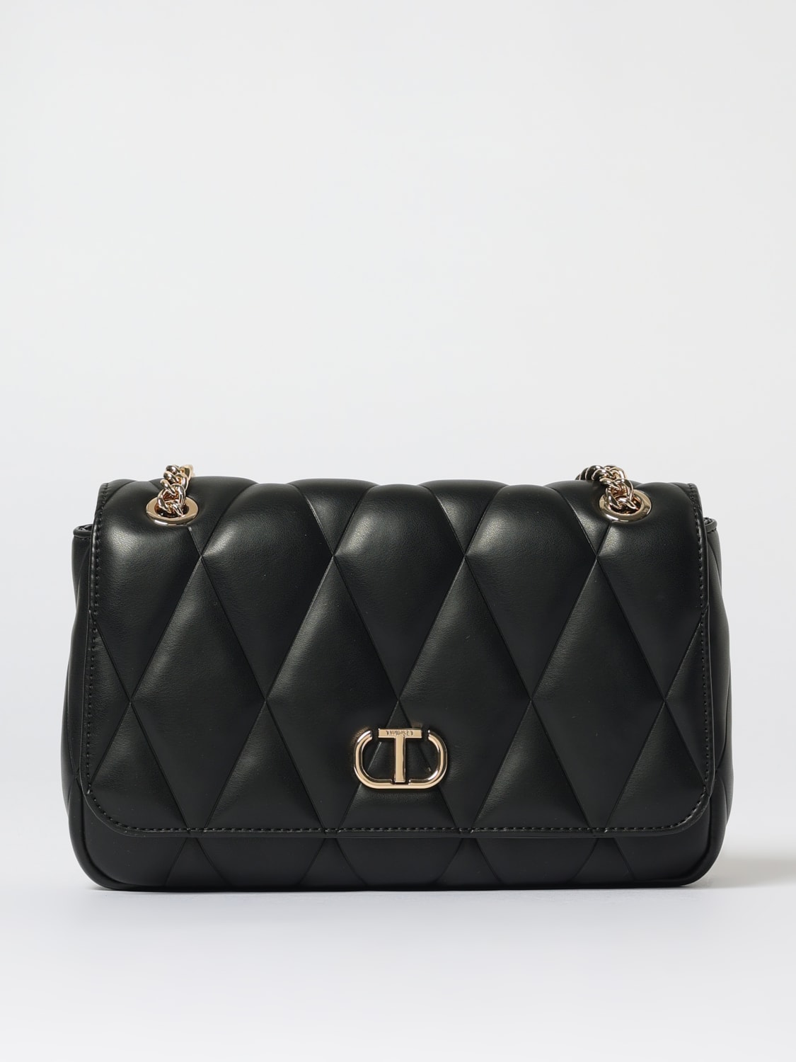 TWINSET BANDOLERA: Bolso de hombro mujer Twinset, Negro - Img 1