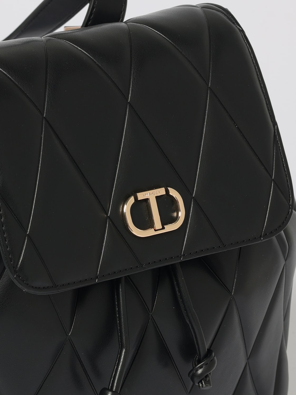 TWINSET BACKPACK: Shoulder bag woman Twinset, Black - Img 3