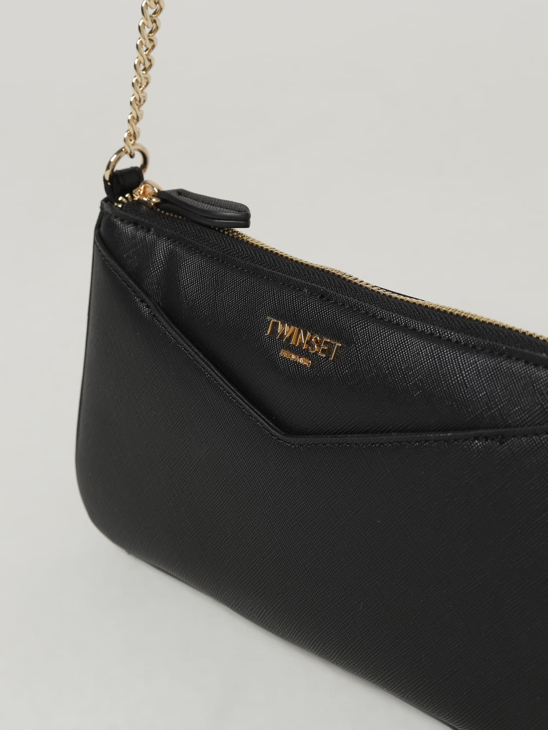 TWINSET SCHULTERTASCHE: Schultertasche damen Twinset, Schwarz - Img 3