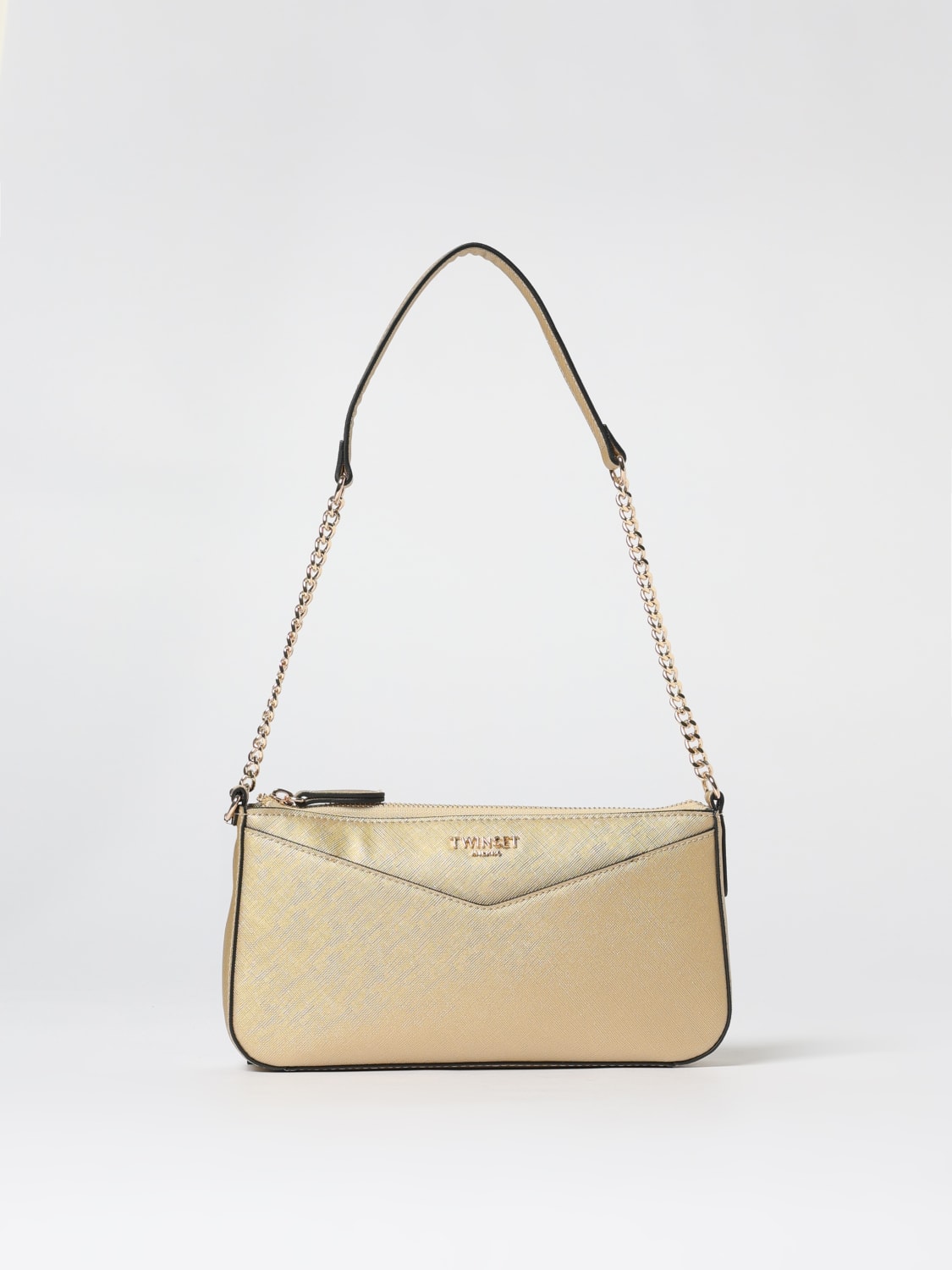TWINSET SCHULTERTASCHE: Schultertasche damen Twinset, Gold - Img 1