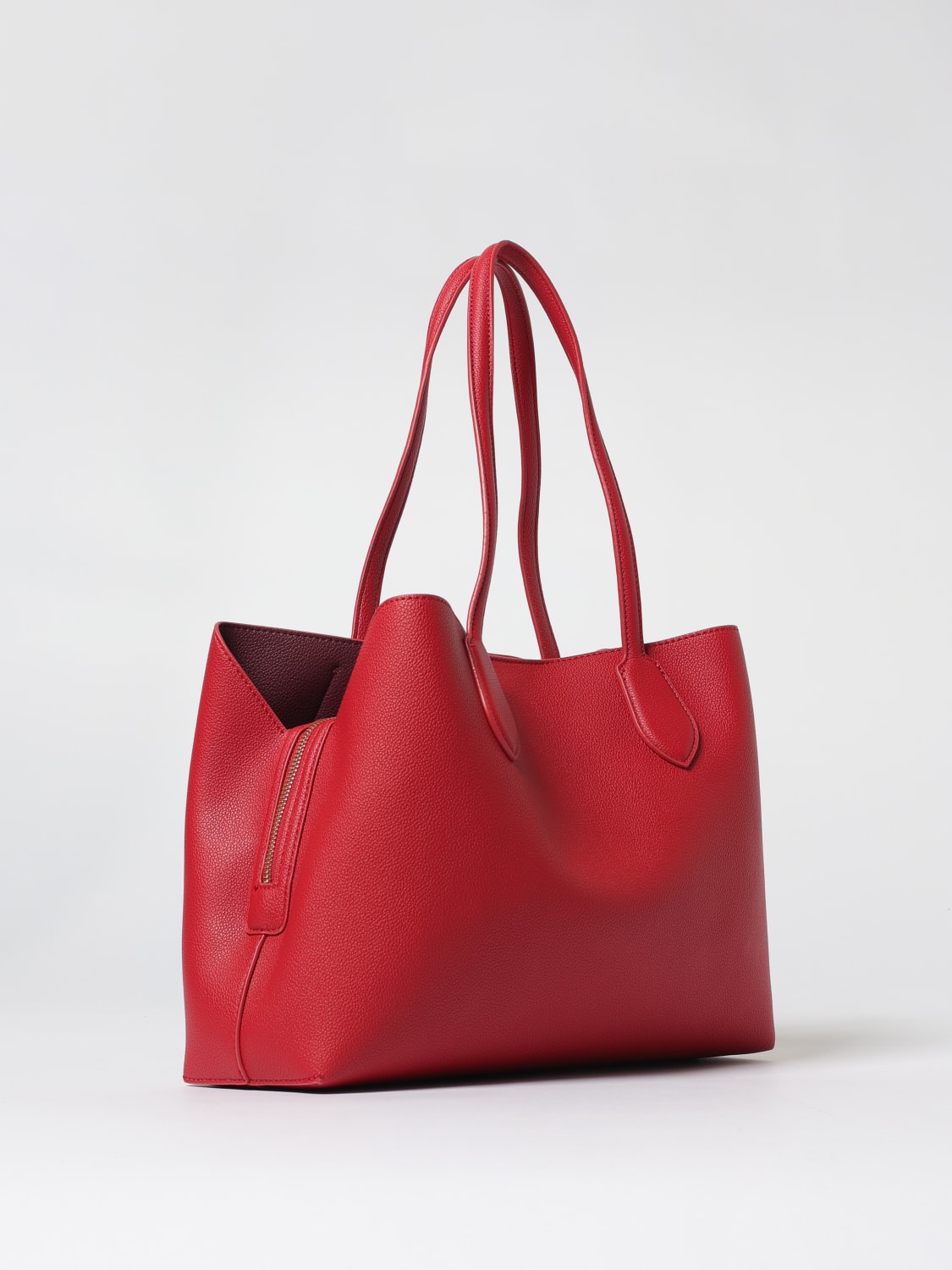 TWINSET BORSA TOTE: Borsa Tote in pelle sintetica Oval T Twinset, Rosso - Img 2