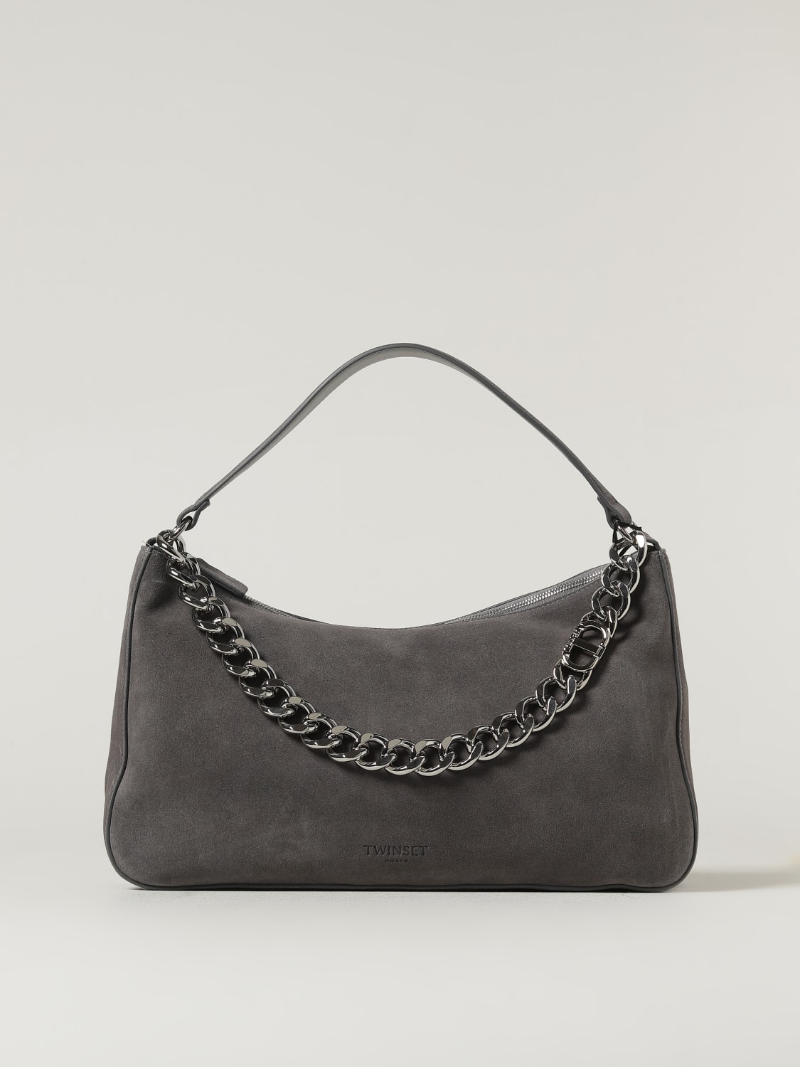 TWINSET HANDBAG: Shoulder bag woman Twinset, Grey - Img 1
