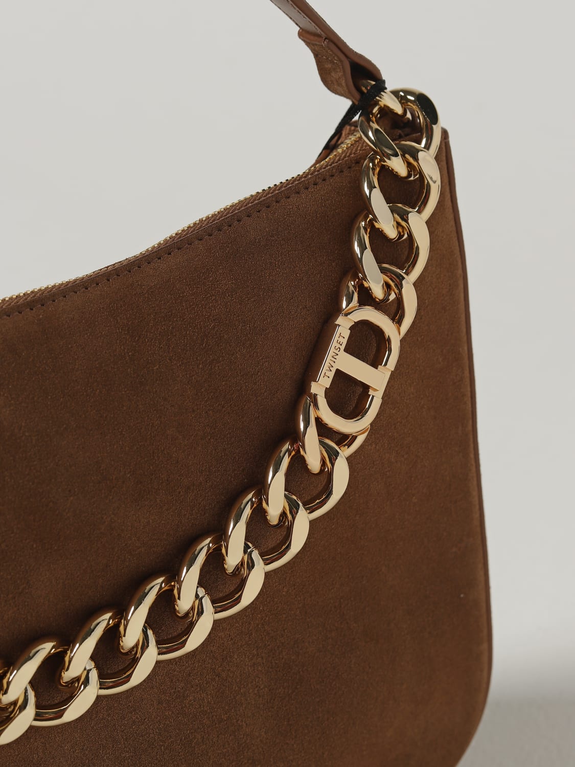 TWINSET HANDTASCHE: Schultertasche damen Twinset, Leder - Img 3