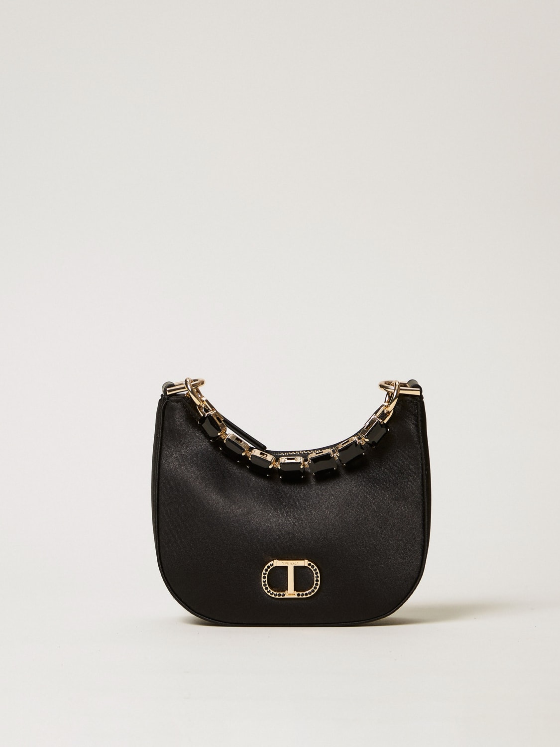 TWINSET MINI BAG: Shoulder bag woman Twinset, Black - Img 1