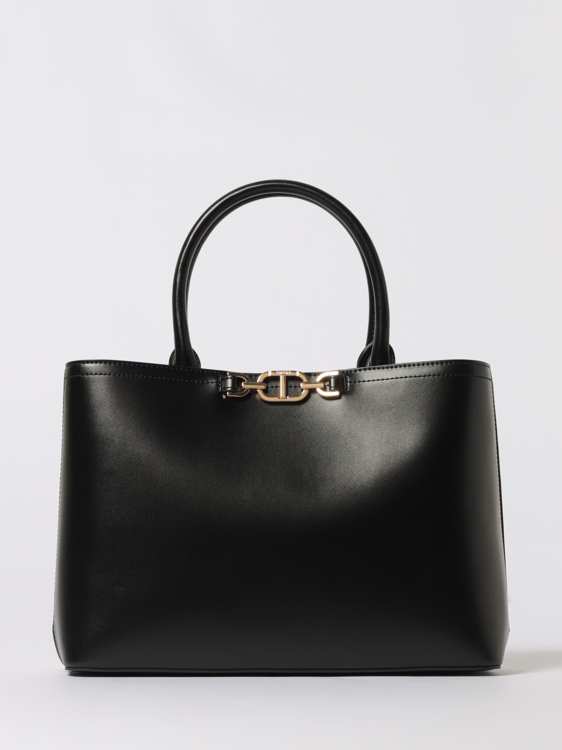 TWINSET BORSA TOTE: Borsa Twinset in pelle sintetica , Nero - Img 1